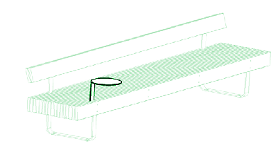 Stolik - ø260x216 mm / 6 kg