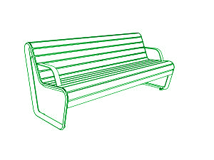 LB3 - 1800×734×784 mm / 58 kg