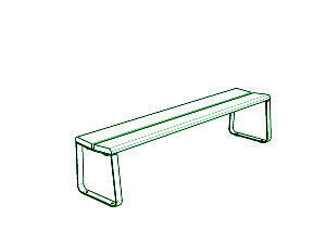 LIN 5 - 1800×442×440 mm / 34 kg